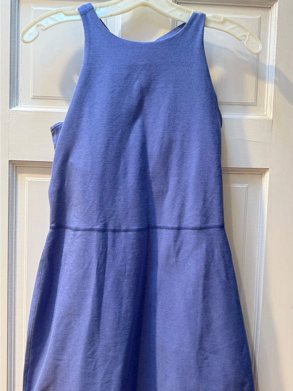 Beyond yoga Sleeveless Lavender Blue A-Line Dress